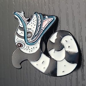 Beetlejuice "Sandworm" inspired Enamel Pin